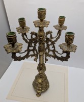 Канделябр винтажный подсвечник на 5 свечей (B149)
