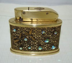 Зажигалка настольная старинная CONSUL (R634)
