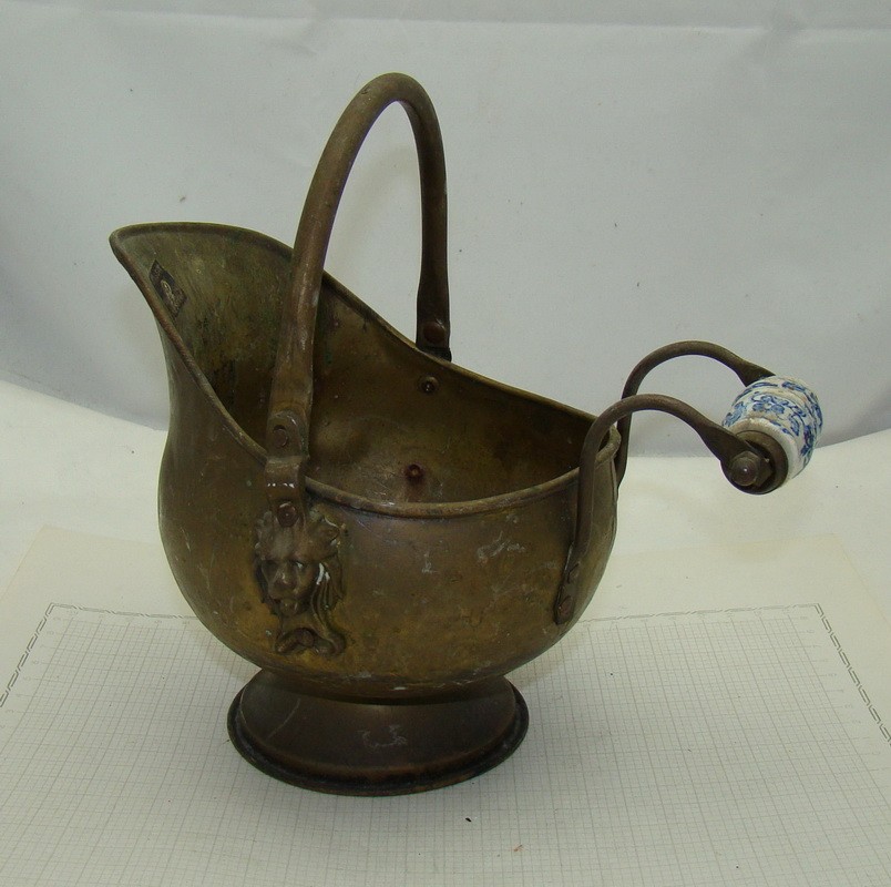 Зольник кашпо старинный (P663)