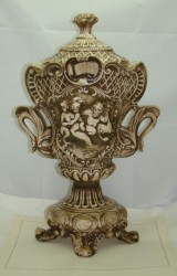 Ваза с крышкой большая (V661)