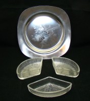 WMF менажница из трех розеток на подносе (W238)