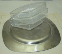 WMF менажница из трех розеток на подносе (W238)