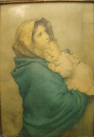 Картина репродукция Мадонна (M768)