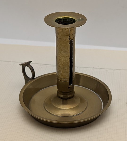 Подсвечник винтажный с блюдцем (B150)