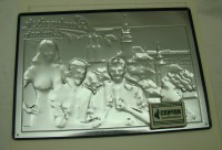 Табличка рельефная постер Budweiser Budvar (Q070)