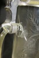 Кружка пивная винтажная Mahou с трещиной (M182)