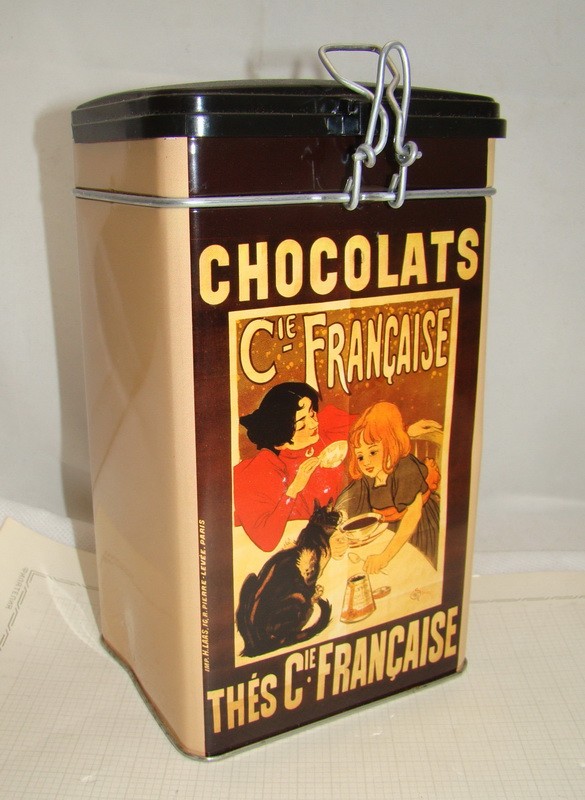 Чайная банка ретро (M573)