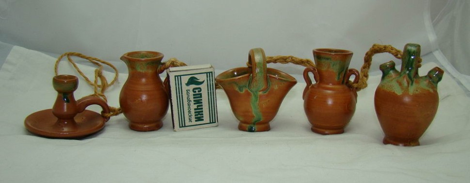 Посуда керамическая мини 5 предм. (U045)