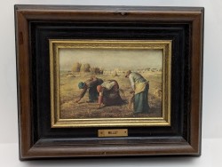 Картина репродукция Jan-Fransua Mille Сборщицы колосьев (A857)