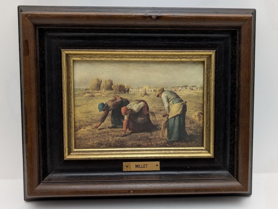 Картина репродукция Jan-Fransua Mille Сборщицы колосьев (A857)