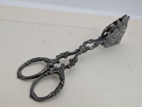 Сервировочные старинные кондитерские щипцы (A956)