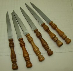 Набор маленьких ножей 6 шт винтаж (W240)