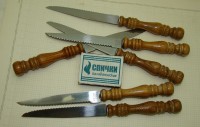 Набор маленьких ножей 6 шт винтаж (W240)