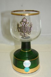 Винтажный музыкальный бокал из венского стекла (Y210)