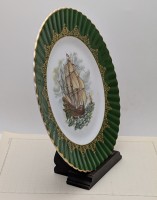 Подставка старинная для коллекционных тарелок и блюд (B056)