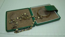 Монокль старинный с цепочкой (R823)