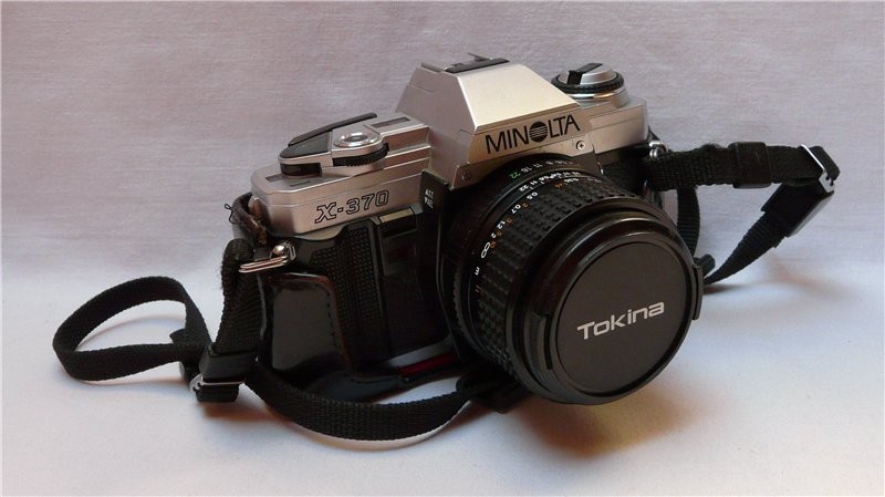 Фотоаппарат MINOLTA X-370 с объективом Tokina 1:2.8/28mm (J791)