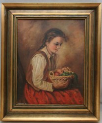 Картина винтажная Портрет (Y439)