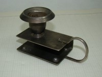 Подсвечник со спичечницей винтажный (M281)