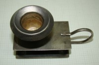 Подсвечник со спичечницей винтажный (M281)