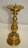 Подсвечник массивный старинный  (M476)