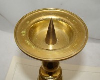 Подсвечник массивный старинный  (M476)