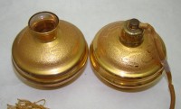 Пульверизатор и флакон парфюмерные старинные (W717)