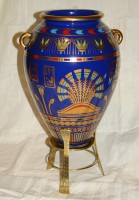 Franklin mint ваза винтажная большая Богиня-кошка (A662)