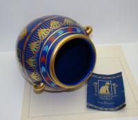 Franklin mint ваза винтажная большая Богиня-кошка (A662)