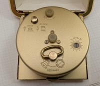 Deluxe винтажный дорожный будильник (A959)