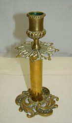 Подсвечник бронзовый старинный (N334)