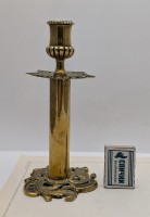 Подсвечник бронзовый старинный (N334)