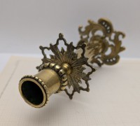 Подсвечник бронзовый старинный (N334)