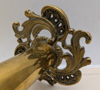 Подсвечник бронзовый старинный (N334)