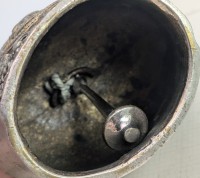 Колокольчик старинный настольный кабинетный Вильгельм и Мария (B254)