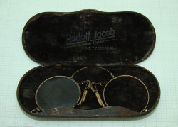 Пенсне оправа старинное в футляре (R825)