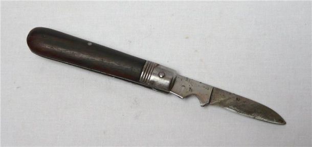 Нож складной старинный (H992)