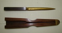 Нож для бумаг с подставкой старинный (Y058)