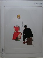 Карикатуры Жана-Мишеля Тиксье 5 шт. (Y441)
