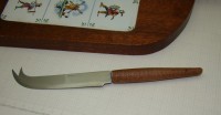 Винтажная доска с ножом для сыра (M380)