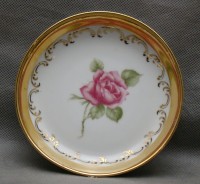 EVA KUNST Bavaria Тарелочка блюдце винтажное Роза (A368)