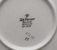 Zeh Scherzer два старинных сервировочных блюда (B155)