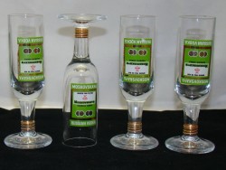 Стопки водочные 4 шт. (W719)