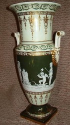 Ваза фарфоровая большая (AA594)