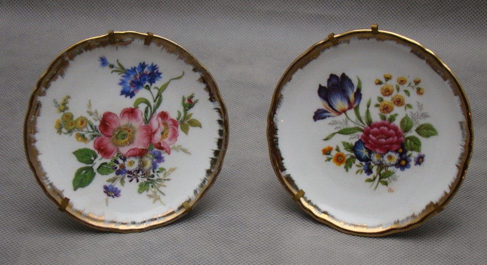 Limoges тарелочки настенные декоративные 2 шт. (M675)