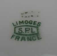 Limoges блюдо фарфоровое винтажное (A269)