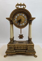 Schmid винтажные каминные часы в стиле Ампир (A961)