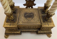 Schmid винтажные каминные часы в стиле Ампир (A961)