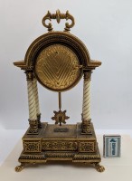 Schmid винтажные каминные часы в стиле Ампир (A961)