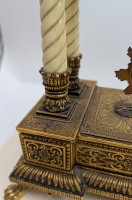 Schmid винтажные каминные часы в стиле Ампир (A961)